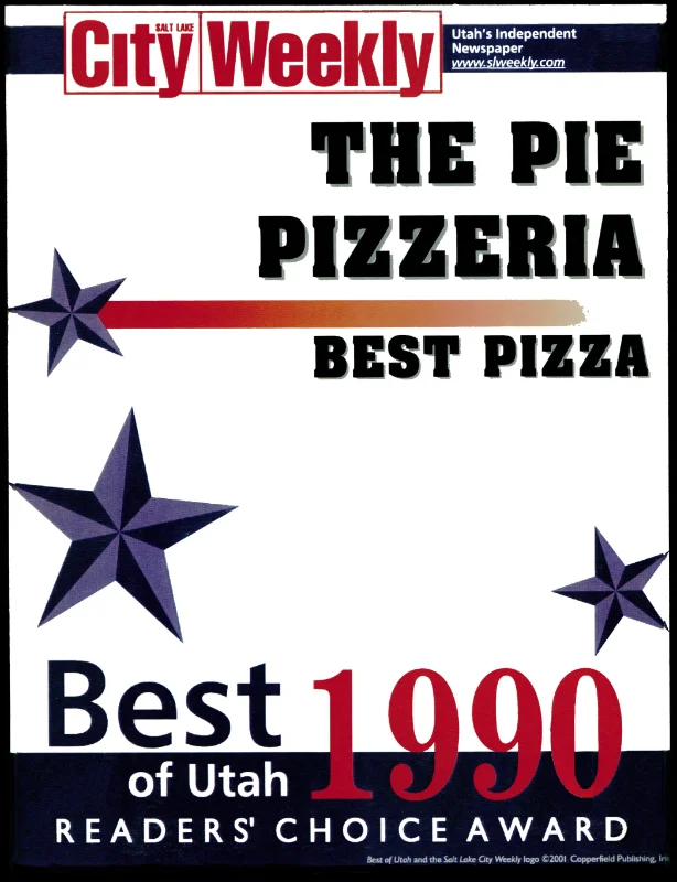 City Weekly - Best Pizza &mdash; 1990